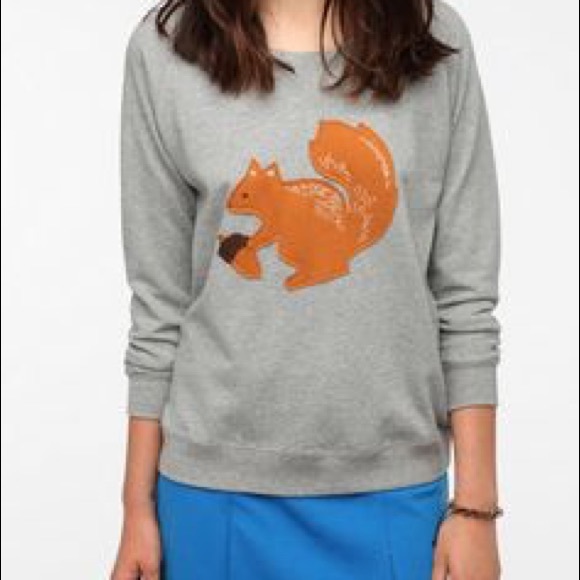 Urban Outfitters Sweaters - Peter Jensen Urban Outfitters Squirrel Sweater